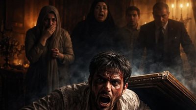 في عزاء زوجي 