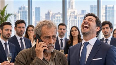دخل بهدومه