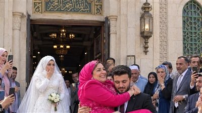 بعد ماخرجنا من المسجد 