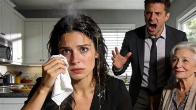 أثناء العشاء العائلي 